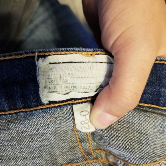 Current/Elliott The Straight Leg Jeans - Picture 7 of 8